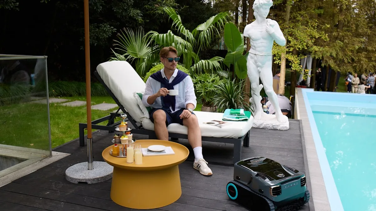 Robot piscine sans fil