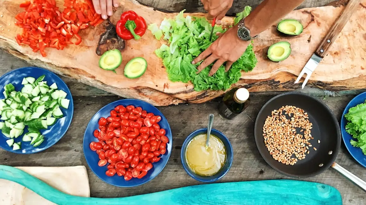 Salade complète repas, composer des salades complètes toute l'année